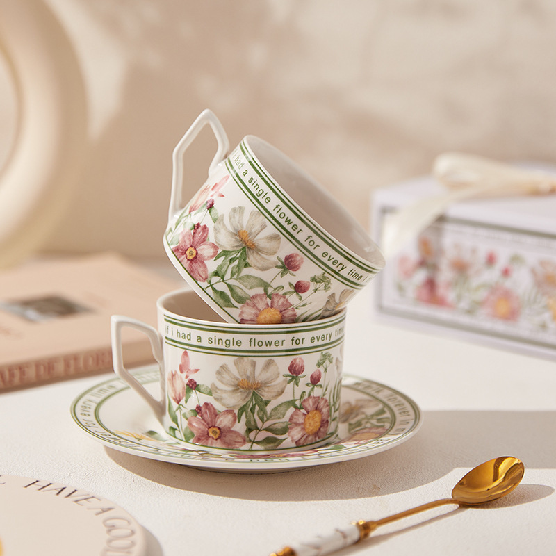 Zestaw filiżanek do kawy i spo – Espresso Cup Saucer recenzja i cena