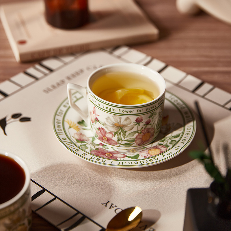 Zestaw filiżanek do kawy i spo – Espresso Cup Saucer recenzja i cena