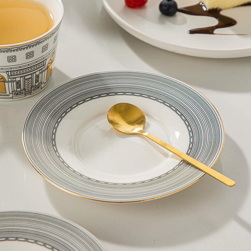 Architektoniczny kubek i spode – Espresso Cup Saucer recenzja i cena