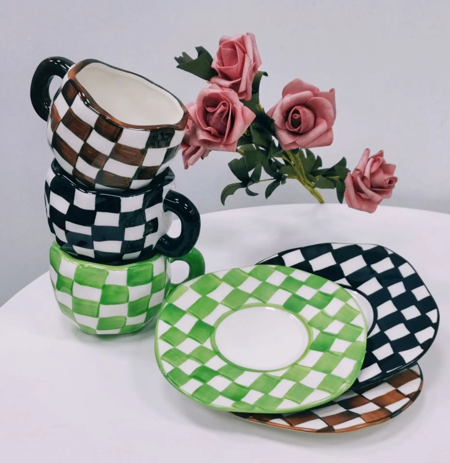 250ml Czarno-biały kubek do ka – Alternative To Coffee And Tea recenzja i cena
