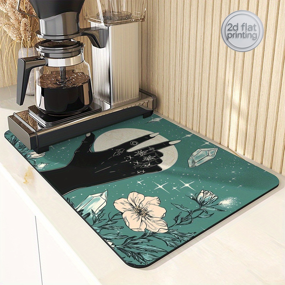 1 szt. Mata chłonna z motywem  – Coffee Tea Station recenzja i cena